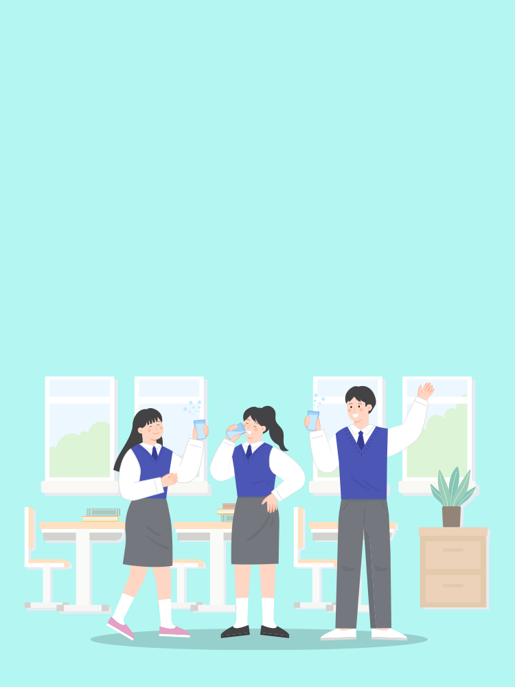 학생 건강증진 정책 설명회 및 역량 강화 연수 타이틀 배경 이미지